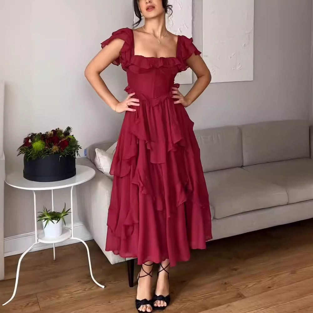 Robe Volantée Festive