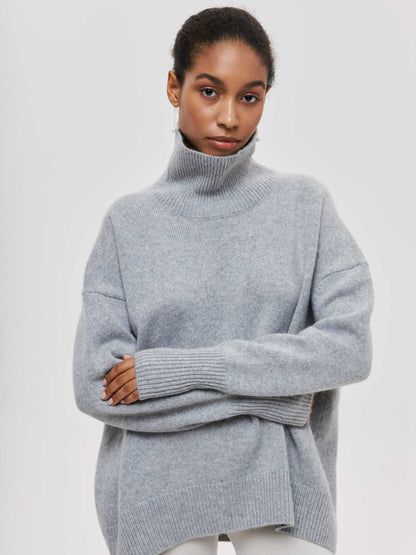 Pull Col Roulé Hiver