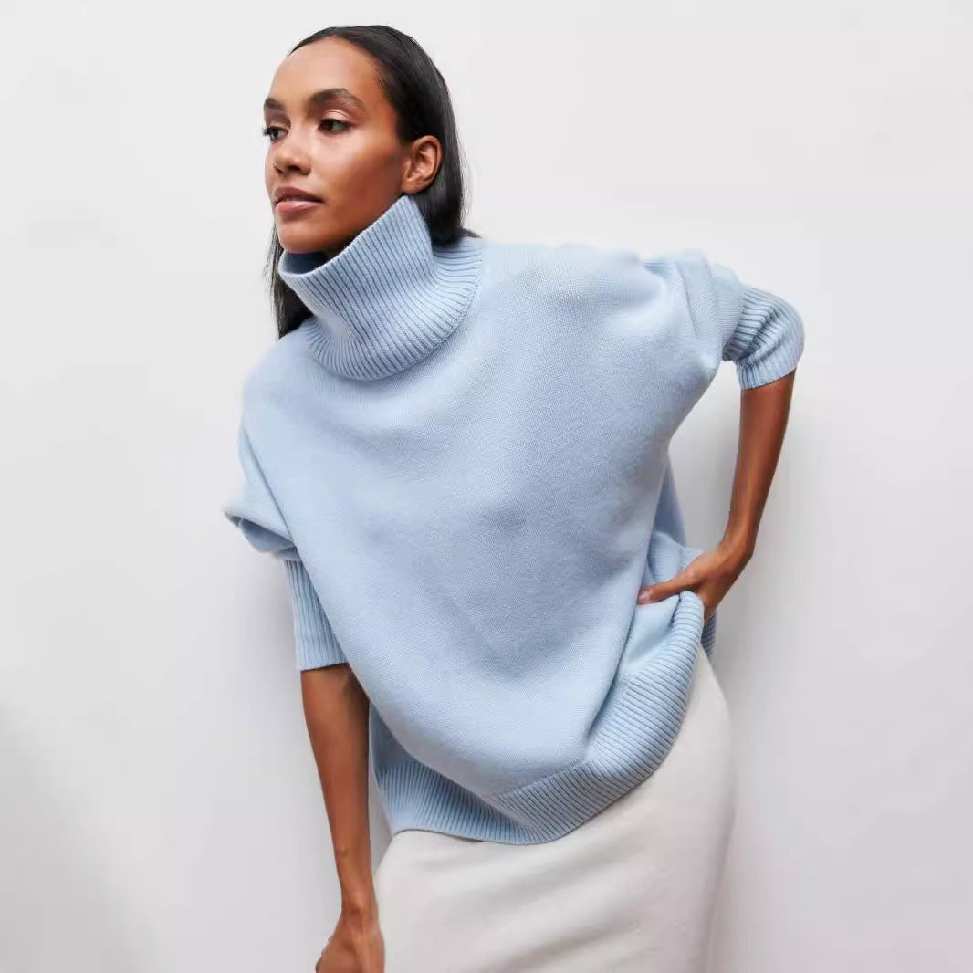 Pull Col Roulé Hiver