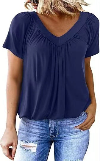T-shirt Col V Essentiel