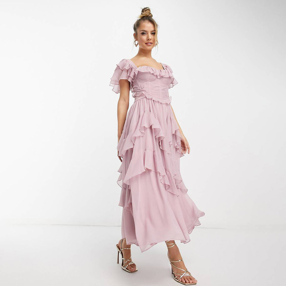 Robe Volantée Festive