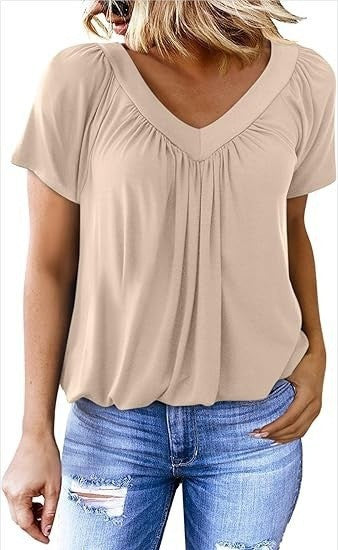 T-shirt Col V Essentiel