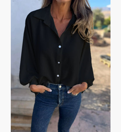 Chemise Élégance Moderne Manches Longues