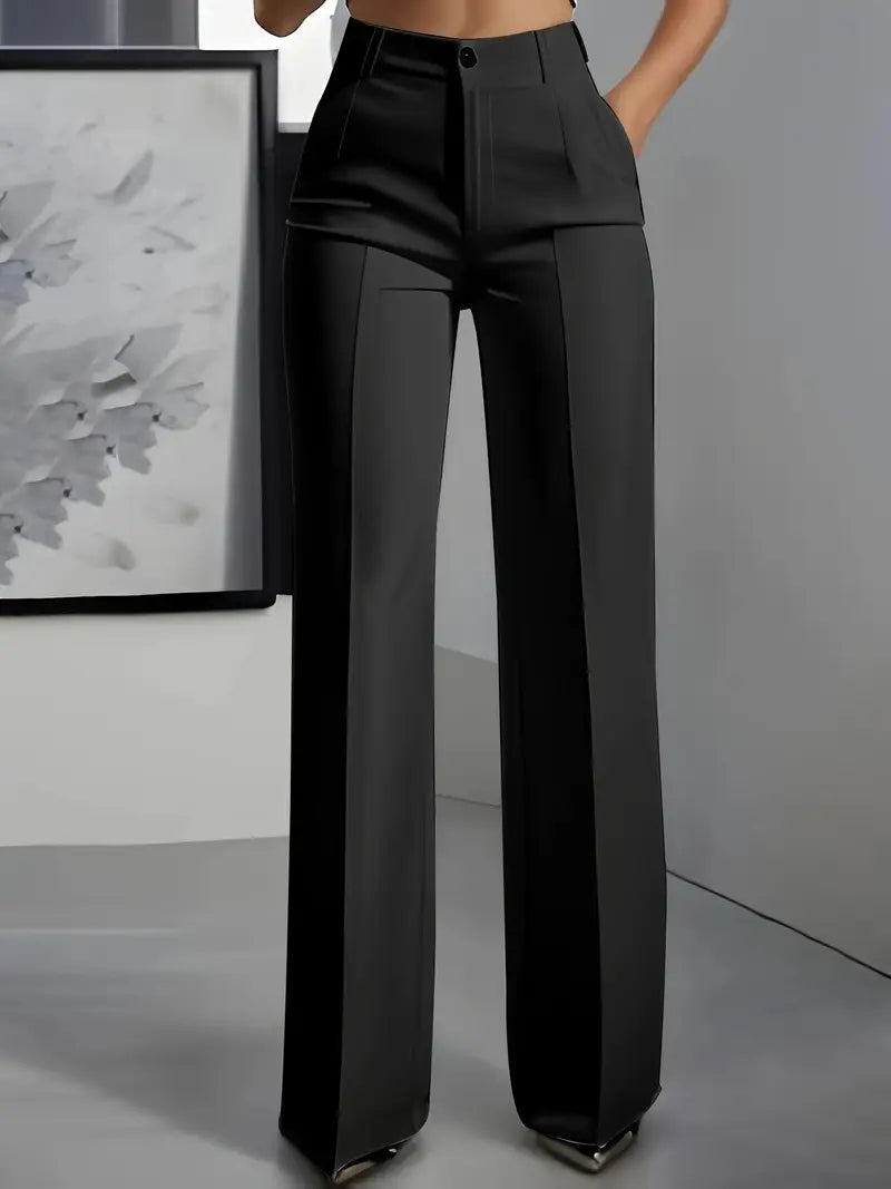 Pantalon Minimaliste Blanc