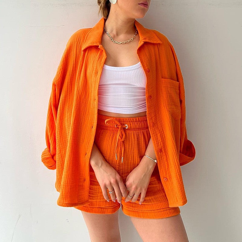Ensemble Chemise Short Casual