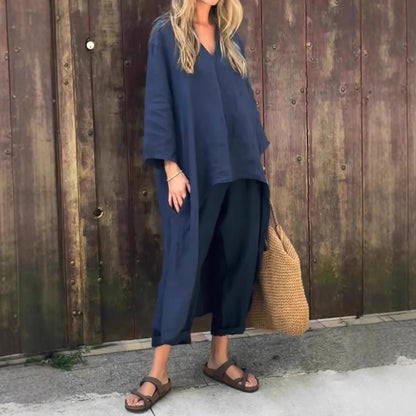 Ensemble 2 Pièces Pantalon Large