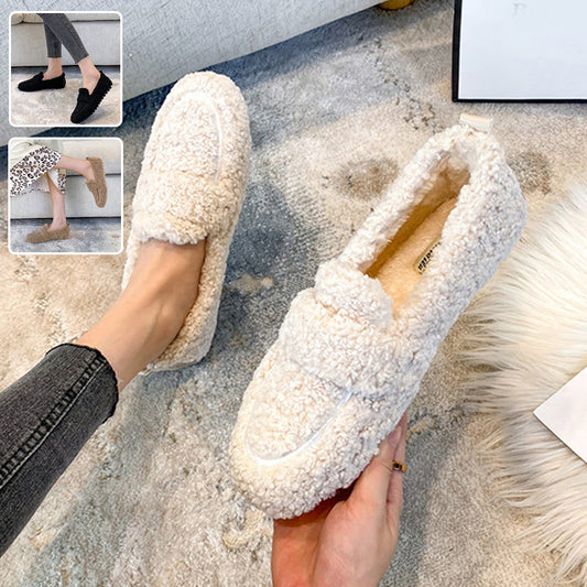 Mocassins Peluche Hiver