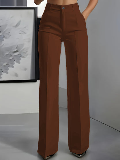 Pantalon Minimaliste Blanc