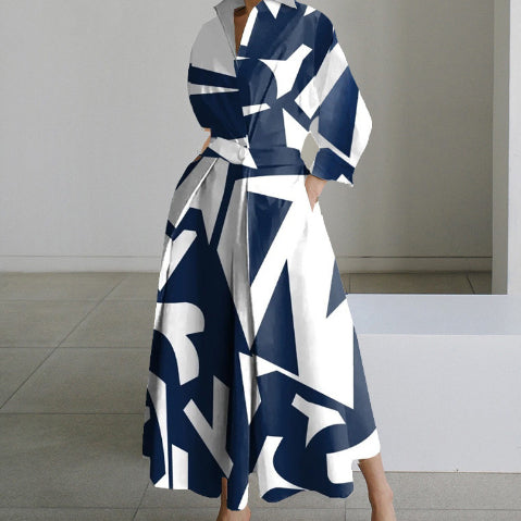 Robe Swing Taille Élastique