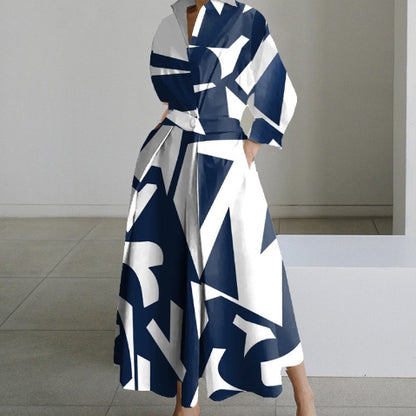 Robe Swing Taille Élastique