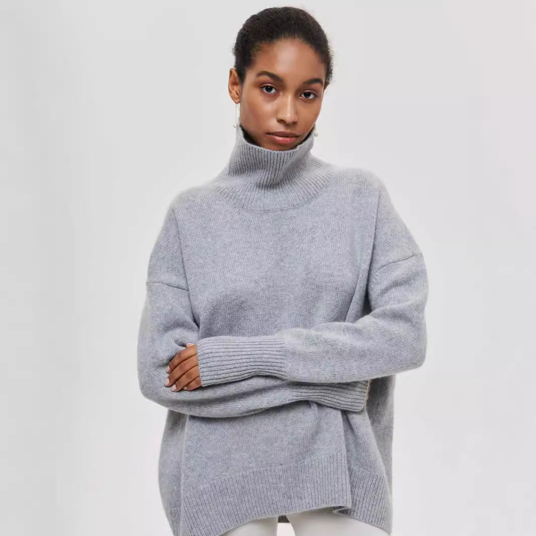 Pull Col Roulé Hiver