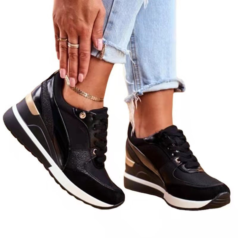 Sneakers Sequins Colorblock