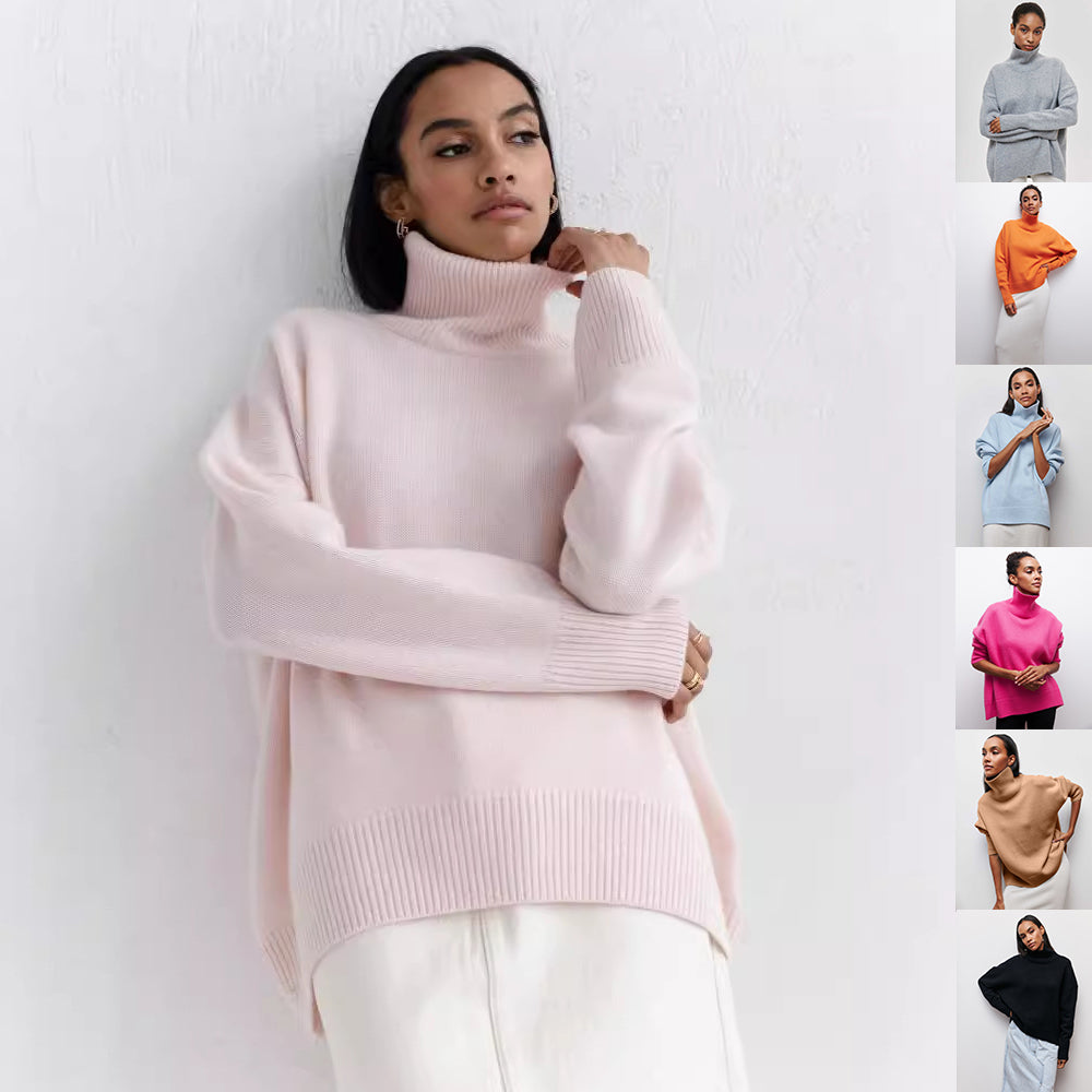Pull Col Roulé Hiver