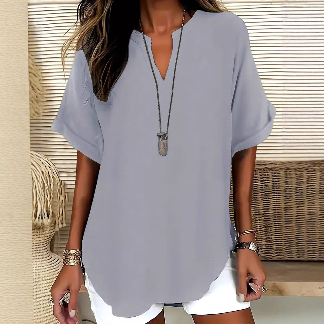 Chemise Casual Été Fluide