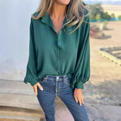 Chemise Élégance Moderne Manches Longues