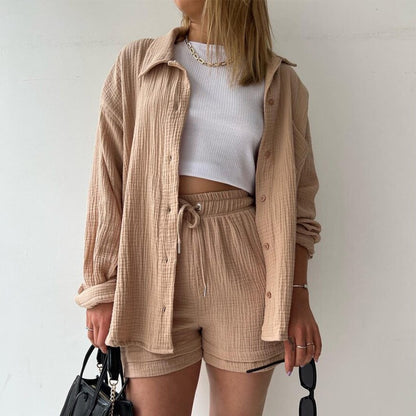 Ensemble Chemise Short Casual