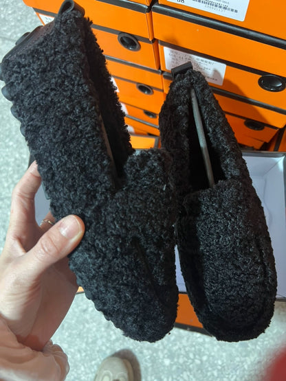 Mocassins Peluche Hiver
