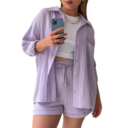 Ensemble Chemise Short Casual