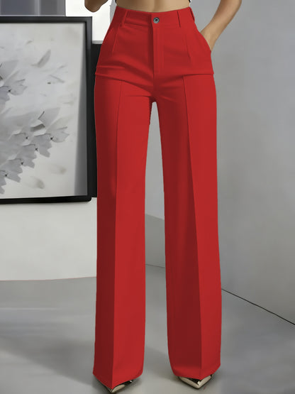 Pantalon Minimaliste Blanc