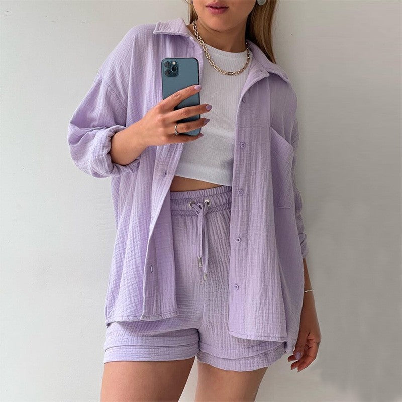 Ensemble Chemise Short Casual