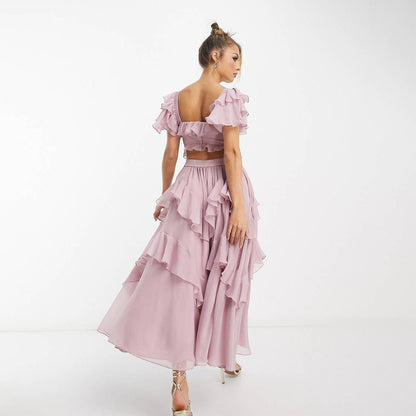 Robe Volantée Festive