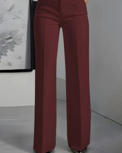 Pantalon Minimaliste Blanc