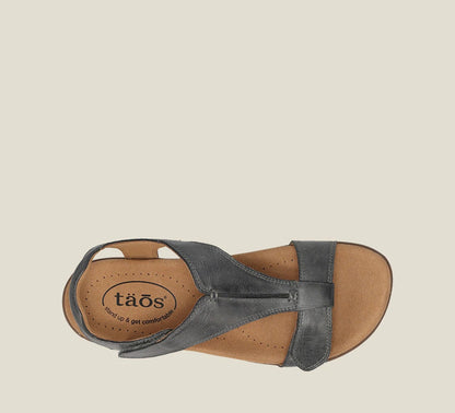 Sandales Compensées Velcro