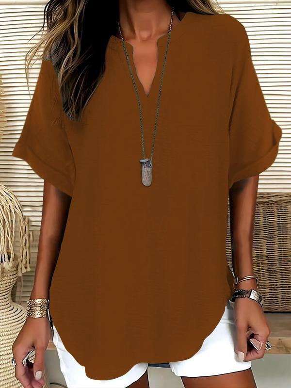 Chemise Casual Été Fluide