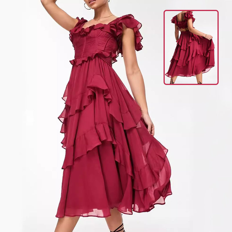 Robe Volantée Festive