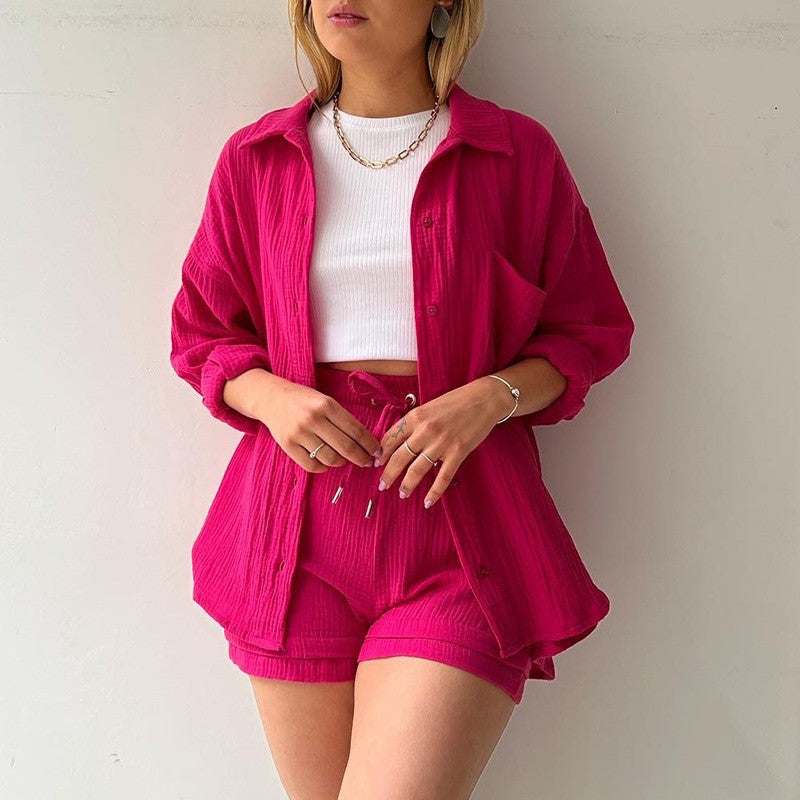 Ensemble Chemise Short Casual