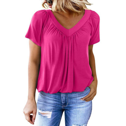 T-shirt Col V Essentiel