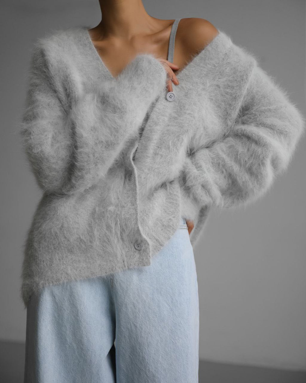 Cardigan Boutonné Col V