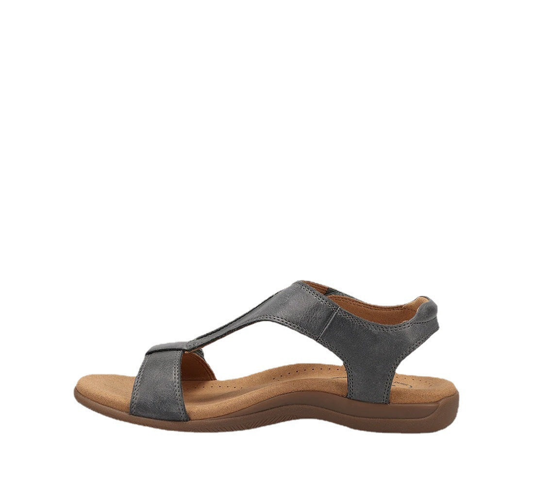 Sandales Compensées Velcro