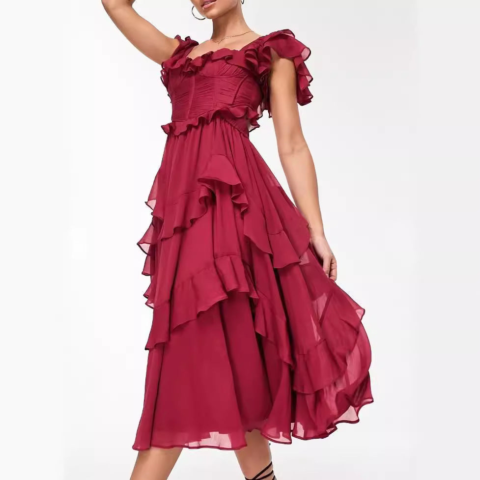 Robe Volantée Festive