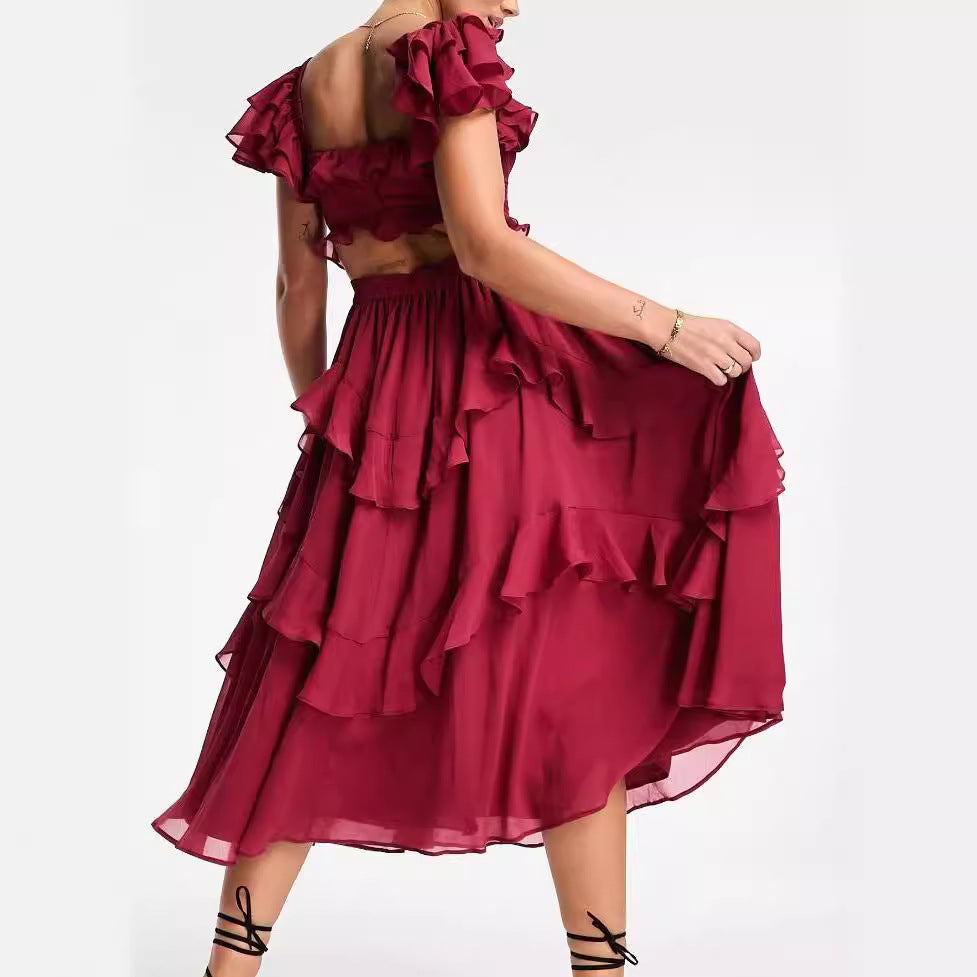 Robe Volantée Festive