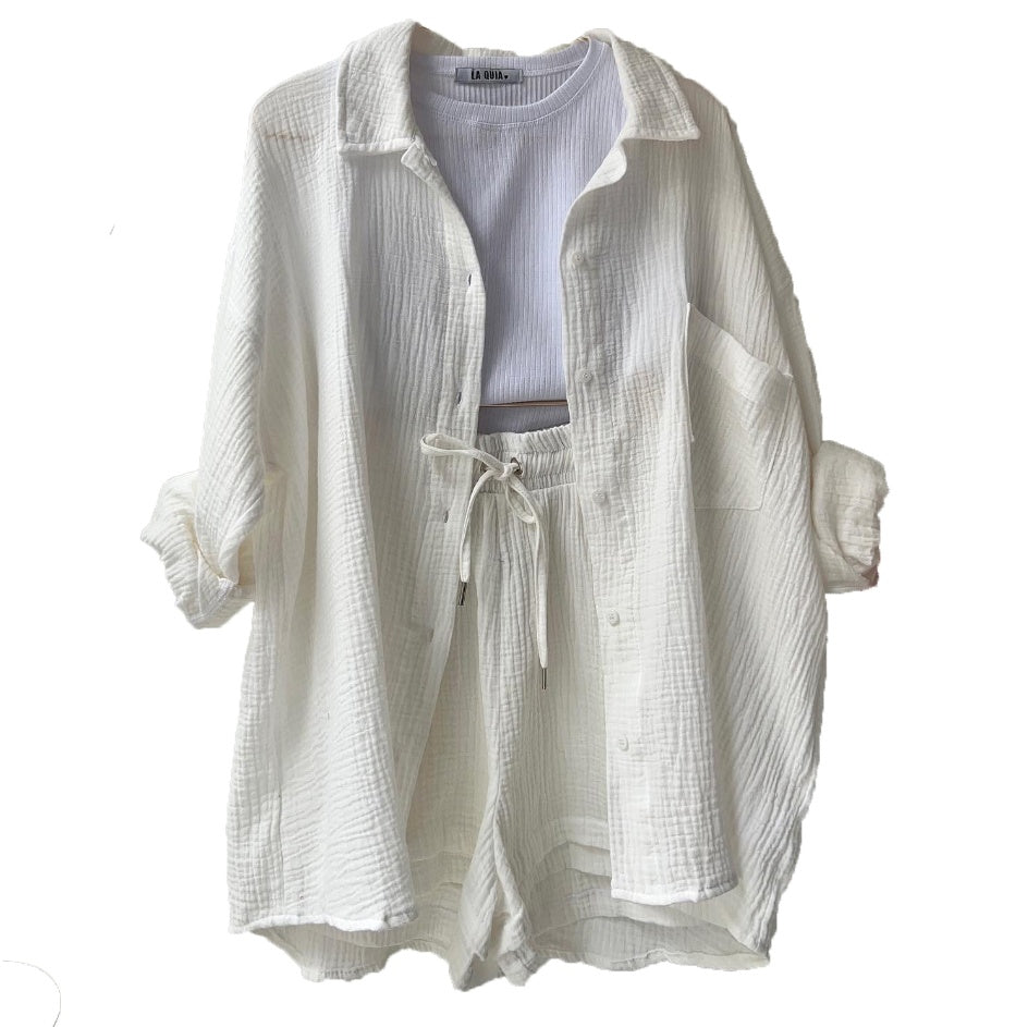 Ensemble Chemise Short Casual