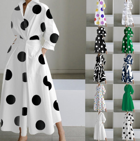 Robe Swing Taille Élastique