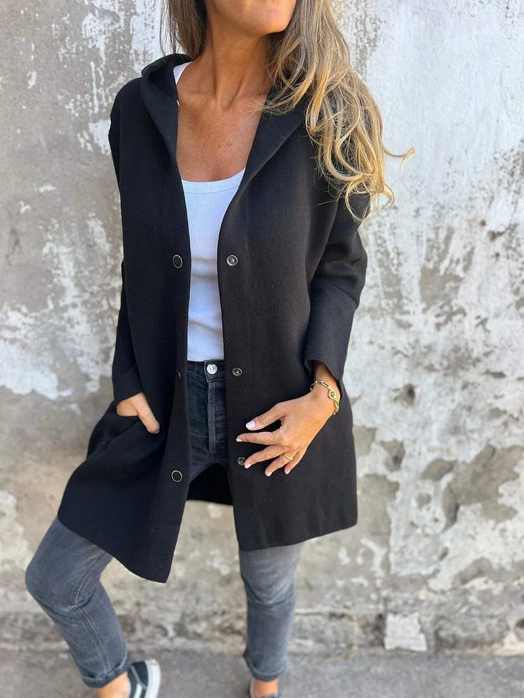 Veste Capuche Casual Chic