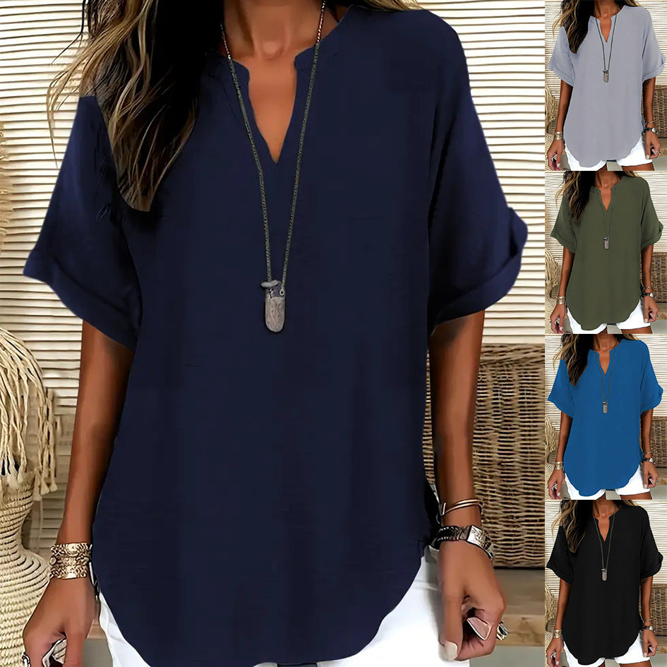 Chemise Casual Été Fluide