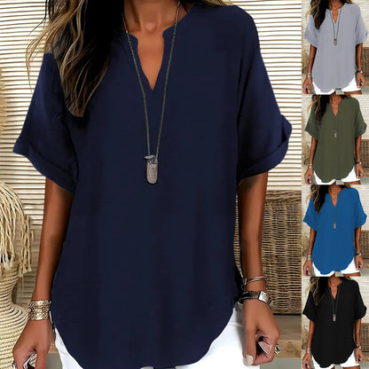Chemise Casual Été Fluide