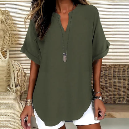 Chemise Casual Été Fluide