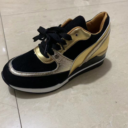 Sneakers Sequins Colorblock