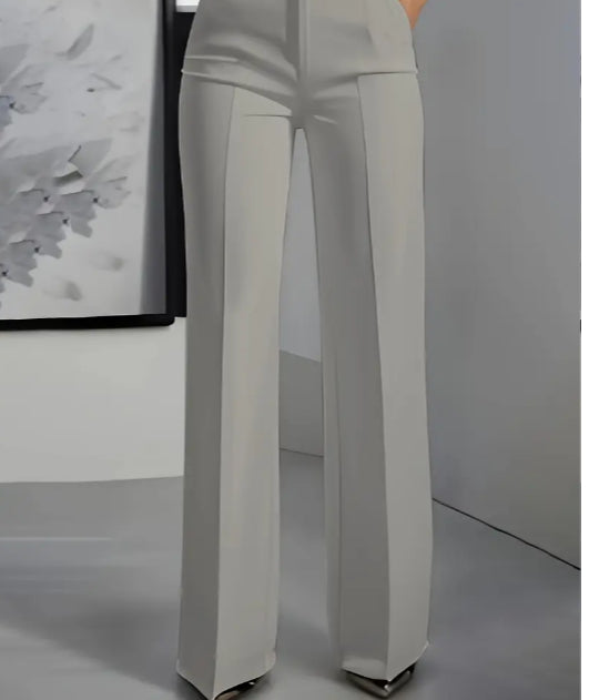 Pantalon Minimaliste Blanc