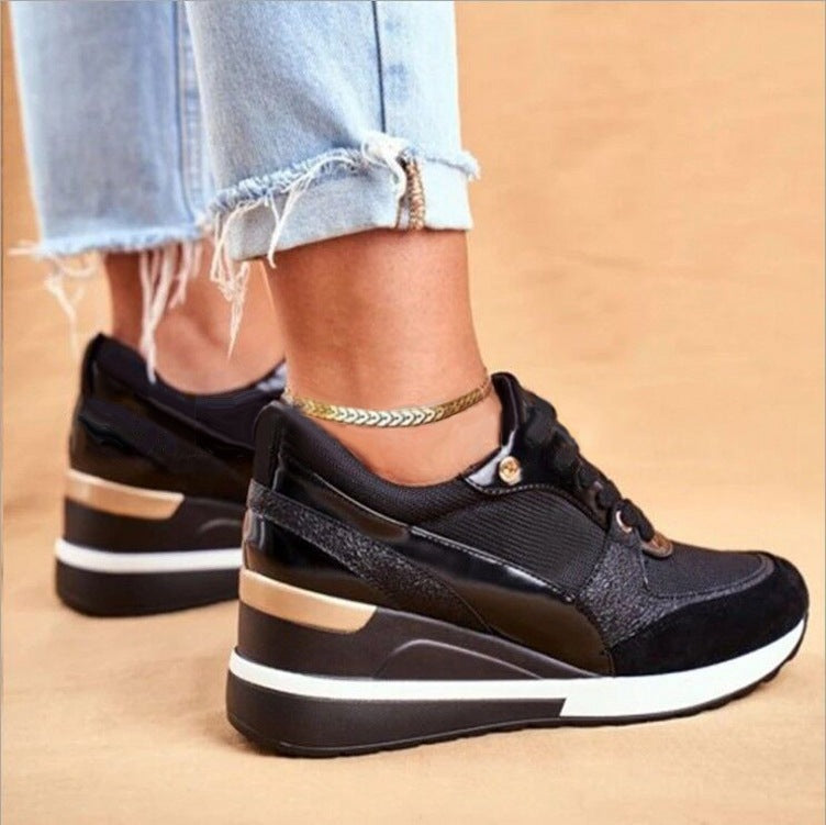 Sneakers Sequins Colorblock