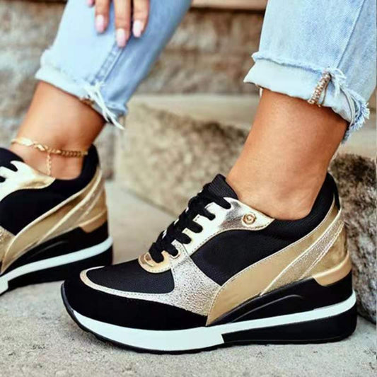 Sneakers Sequins Colorblock