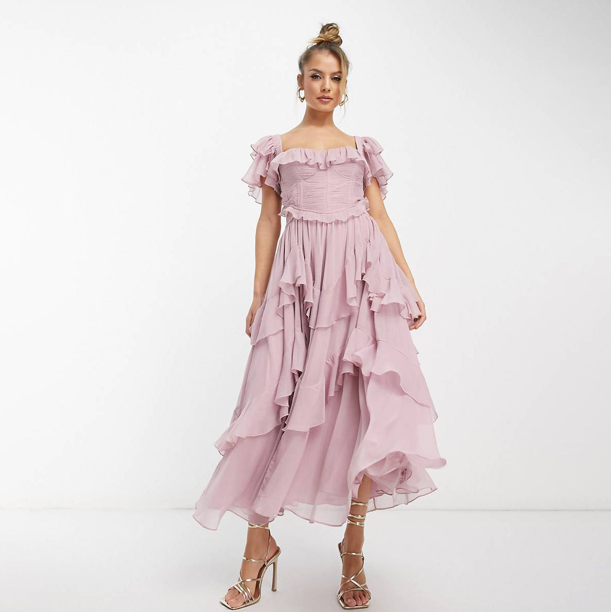Robe Volantée Festive
