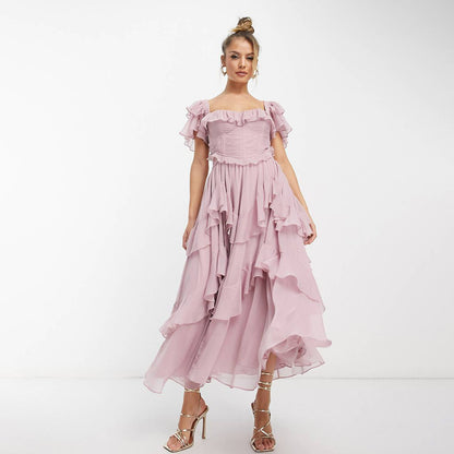Robe Volantée Festive