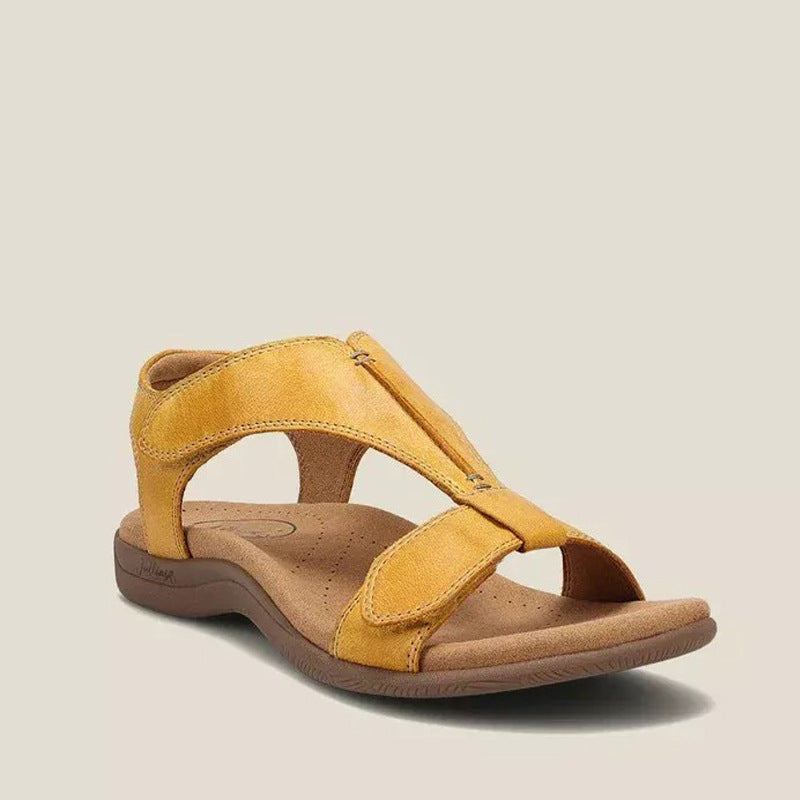 Sandales Compensées Velcro